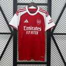 Camisa do Arsenal I 25/26 Torcedor Vermelha