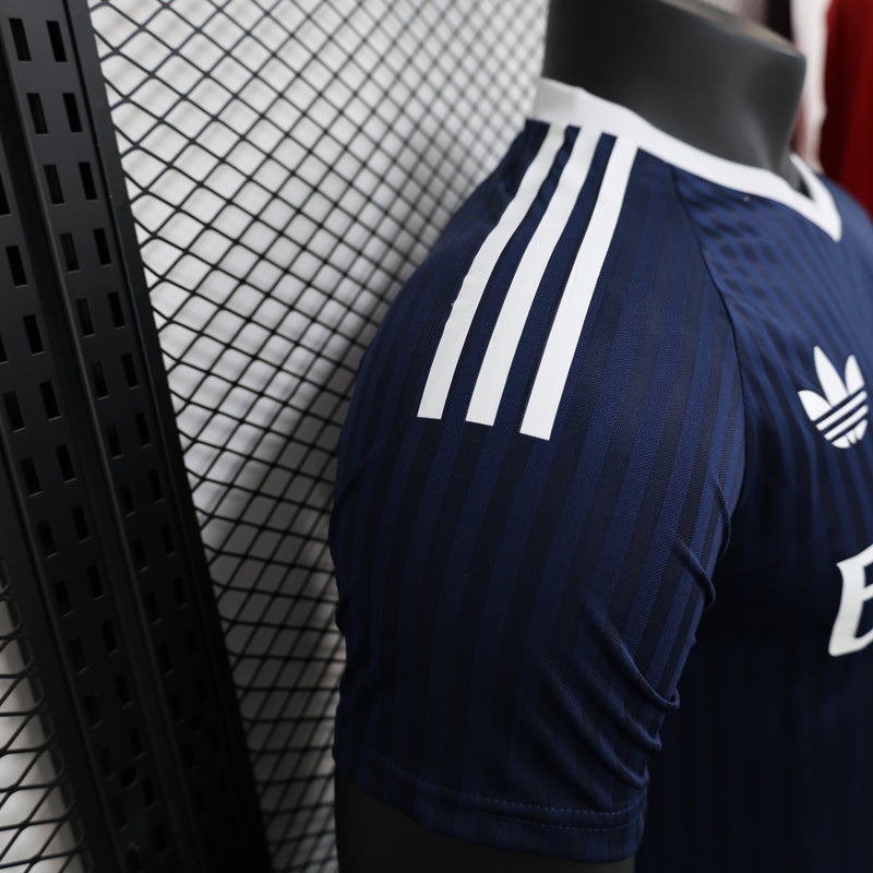 Camisa do Arsenal Edição Especial 24/25 JOGADOR Azul Escuro