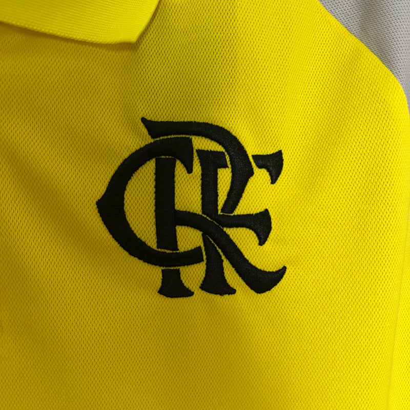 Camisa do Flamengo Treino 24/25 Torcedor Amarela