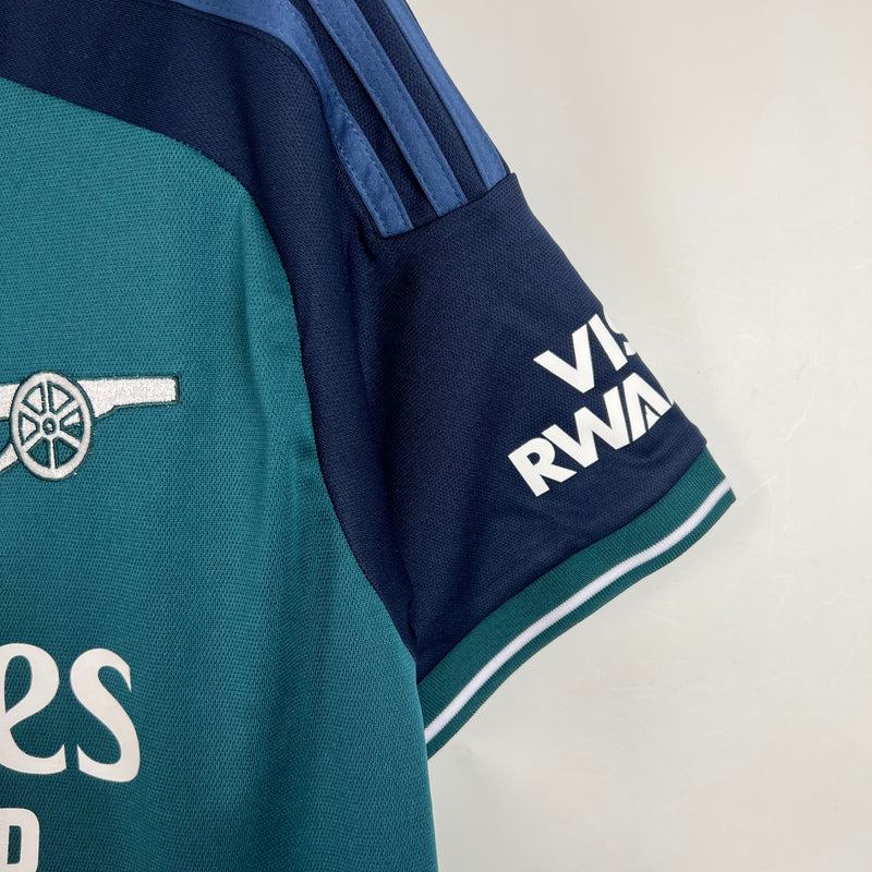 Camisa do Arsenal III 23/24 Torcedor Azul