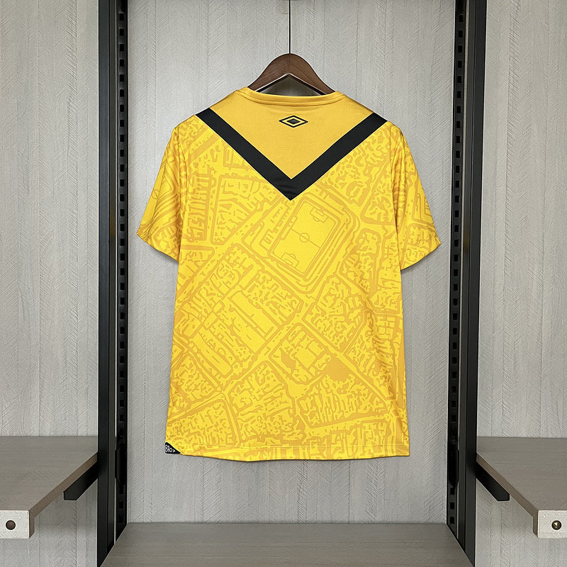 Camisa do Santos III 25/26 Torcedor Amarela