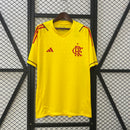 Camisa do Flamengo Goleiro 24/25 Torcedor Amarela