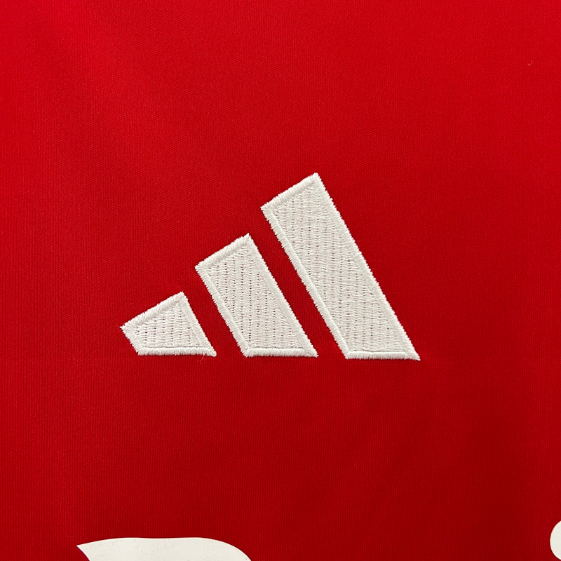 Camisa do Arsenal I 24/25 Torcedor Vermelha