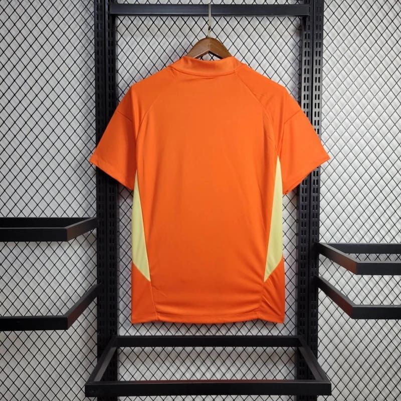 Camisa da Itália Goleiro 2024 Torcedor Laranja