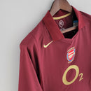 Camisa do Arsenal I Manga Longa 05/06 Torcedor RETRO