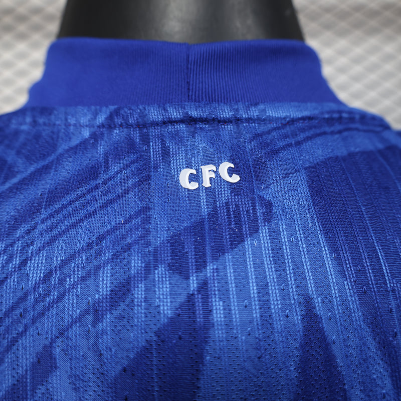 Camisa do Chelsea I 25/26 JOGADOR Azul
