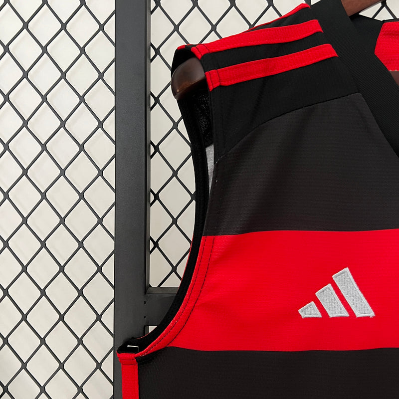 Camisa Regata do Flamengo I 24/25 Torcedor Vermelho e Preto
