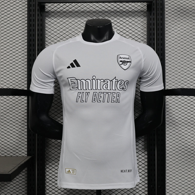 Camisa do Arsenal Edição Especial 25/26 JOGADOR Branca