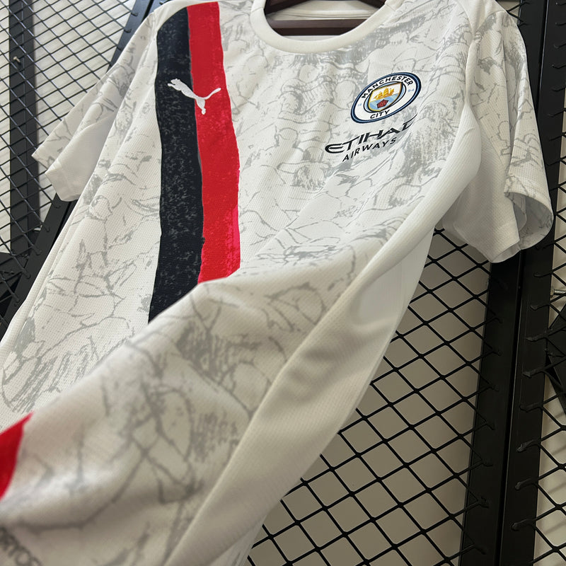 Camisa do Manchester City II 25/26 Torcedor Branca