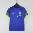 Camisa da Seleção Brasileira II 2022 Torcedor Azul