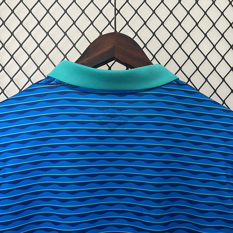 Camisa da Seleção Brasileira II 2024 Torcedor Azul
