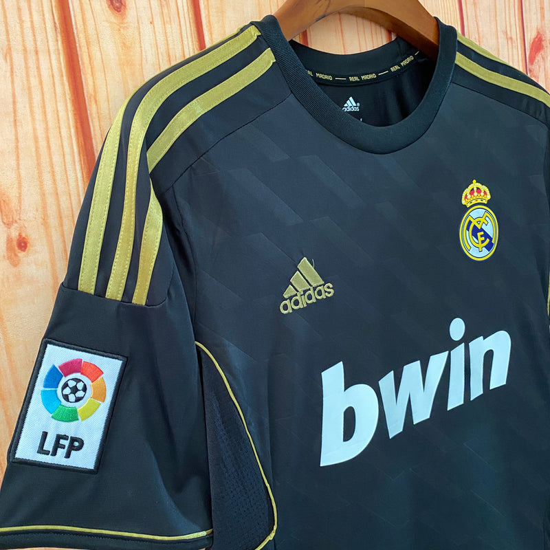 Camisa do Real Madrid II 12/13 Torcedor Preta RETRO