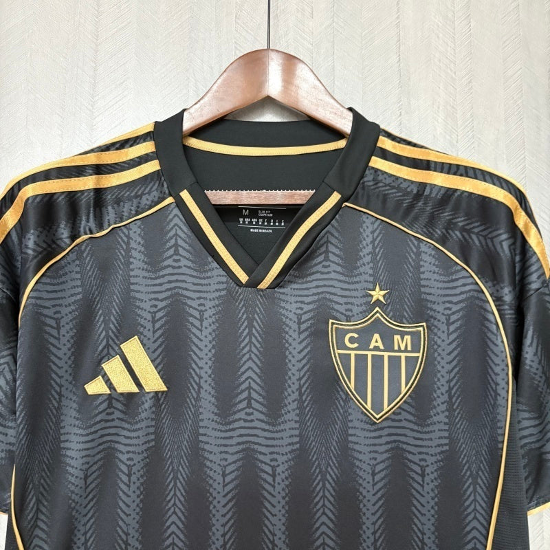 Camisa do Atlético Mineiro III 25/26 Torcedor Dourada