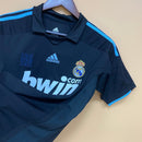 Camisa do Real Madrid II 09/10 Torcedor Preta RETRO