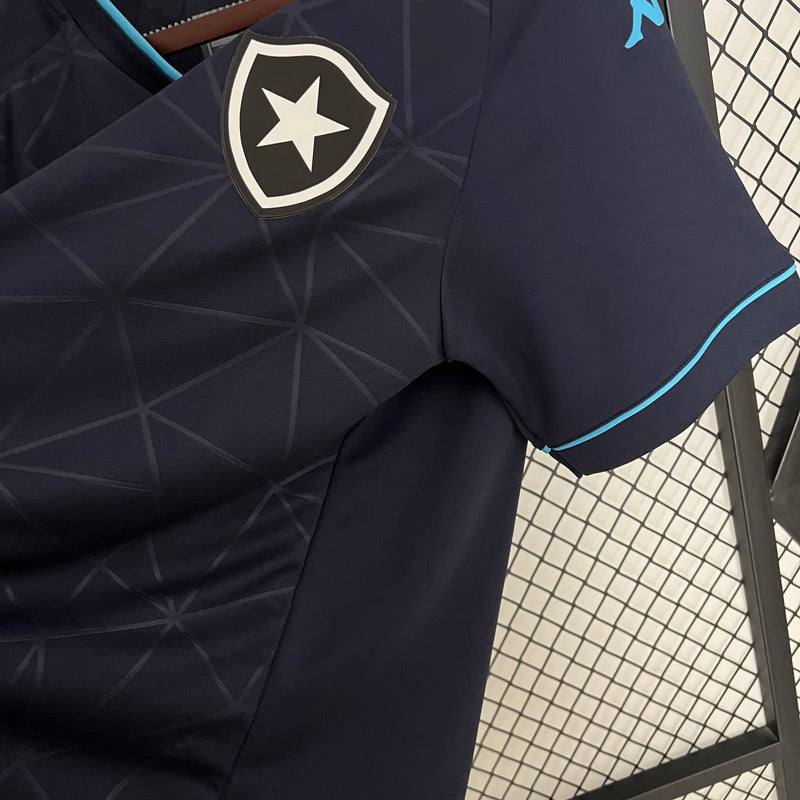 Camisa do Botafogo Goleiro 23/24 Torcedor Azul e Preto