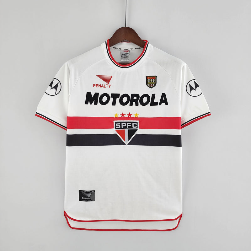 Camisa do São Paulo I 00/01 Torcedor RETRO