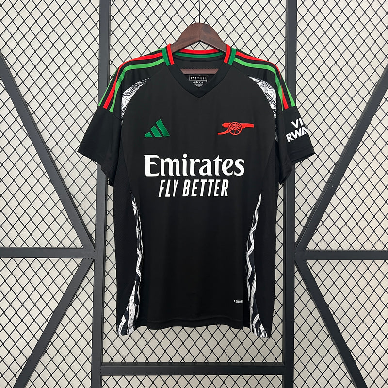 Camisa do Arsenal II 24/25 Torcedor Preta