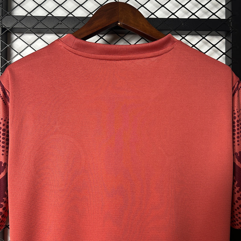 Camisa do Palmeiras Goleiro 25/26 Torcedor Vermelha