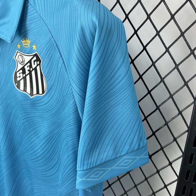 Camisa do Santos Edição Especial 25/26 Torcedor Azul