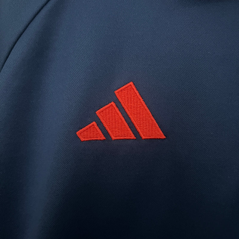Camisa do Flamengo Polo Treino 25/26 Torcedor Azul Escuro