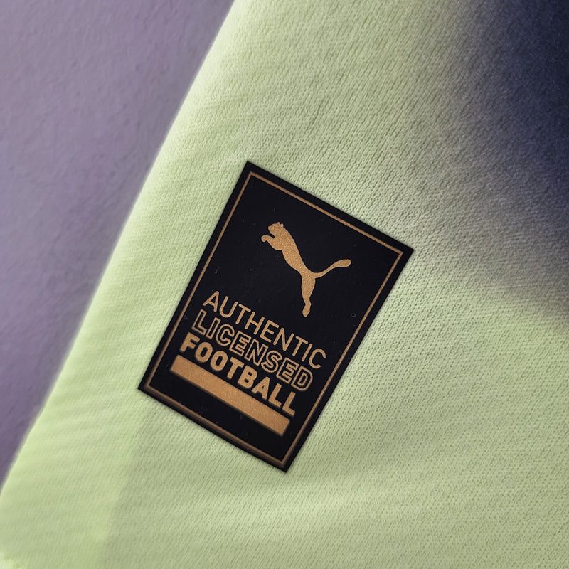 Camisa do Manchester City III 22/23 Torcedor Verde
