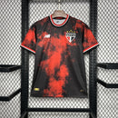 Camisa do São Paulo III 24/25 Torcedor Preta e Vermelha