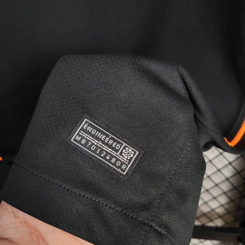 Camisa do Corinthians III 25/26 Torcedor Preta e Laranja