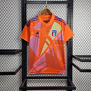 Camisa da Itália Goleiro 2024 Torcedor Laranja