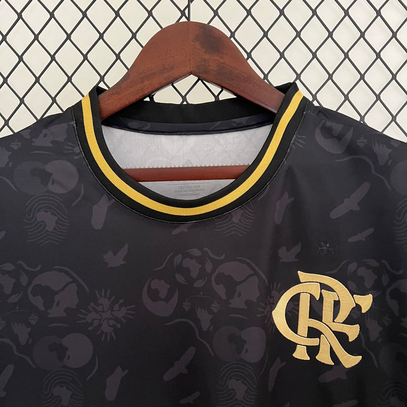 Camisa do Flamengo Black 23/24 Torcedor Preta