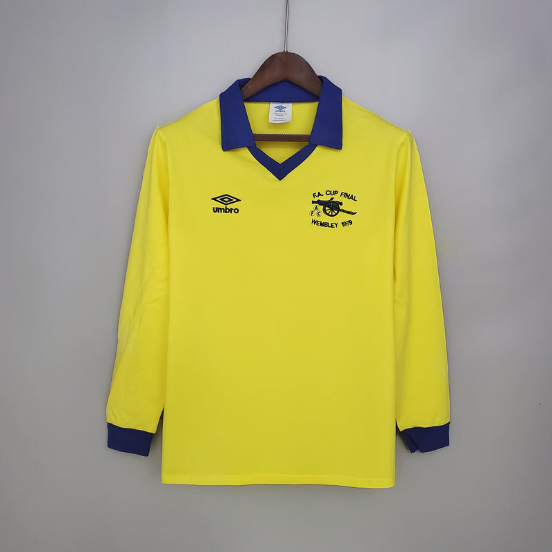 Camisa do Arsenal II Manga Longa 71/72 Torcedor RETRO
