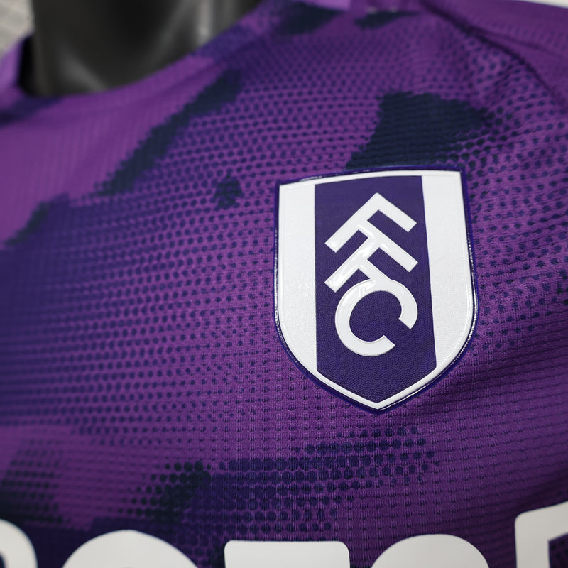 Camisa do Fulham III 24/25 JOGADOR Roxa