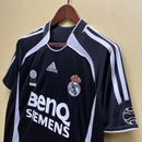 Camisa do Real Madrid II 06/07 Torcedor Preta RETRO