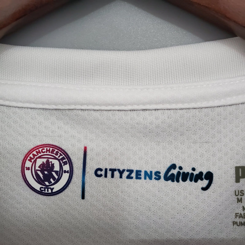 Camisa do Manchester City II 21/22 Torcedor Branca