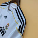 Camisa do Real Madrid I 09/10 Torcedor Branca RETRO