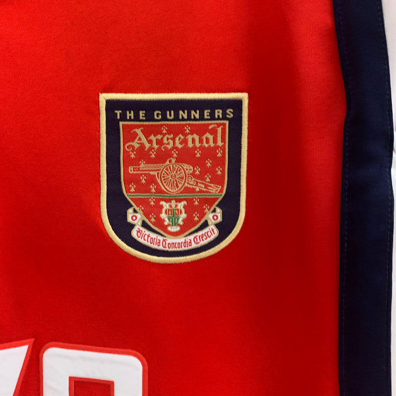 Camisa do Arsenal I Manga Longa 98/99 Torcedor RETRO