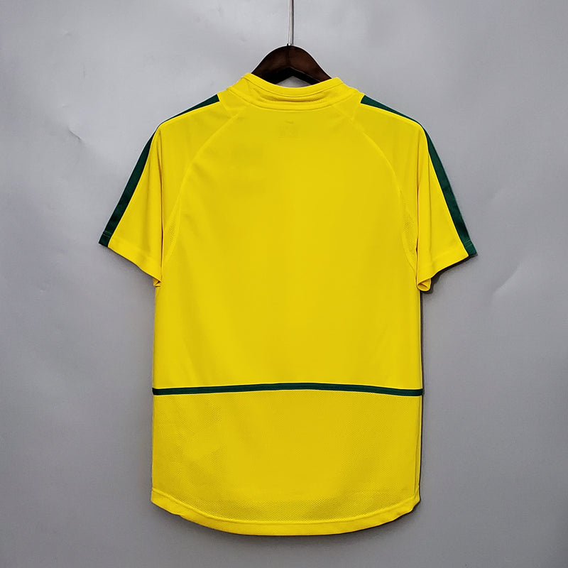 Camisa da Seleção Brasileira I 2002 Torcedor RETRO