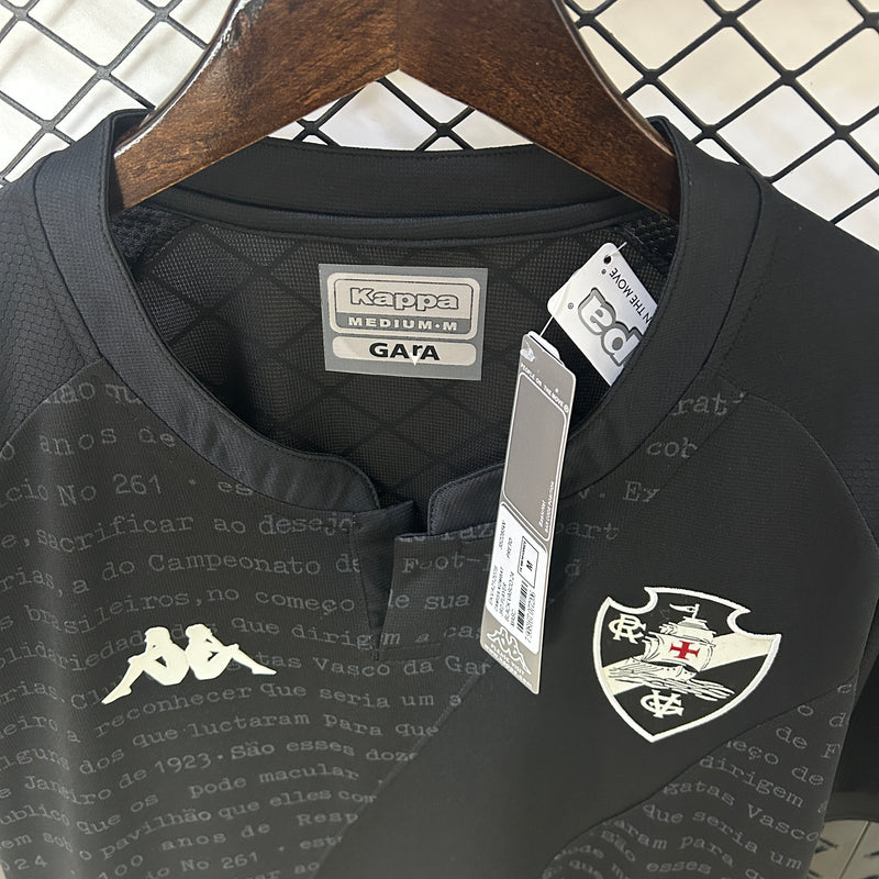 Camisa do Vasco III 24/25 Torcedor Preta