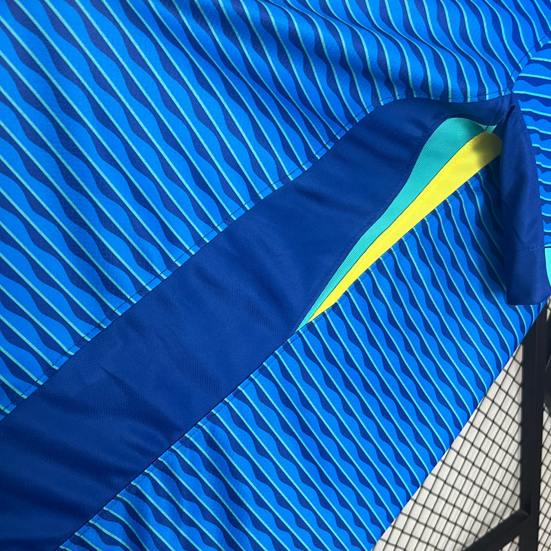 Camisa da Seleção Brasileira II 2024 Torcedor Azul