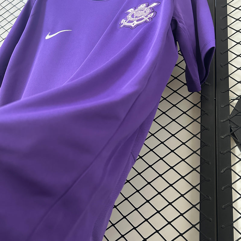 Camisa do Corinthians Treino 25/26 Torcedor Roxa