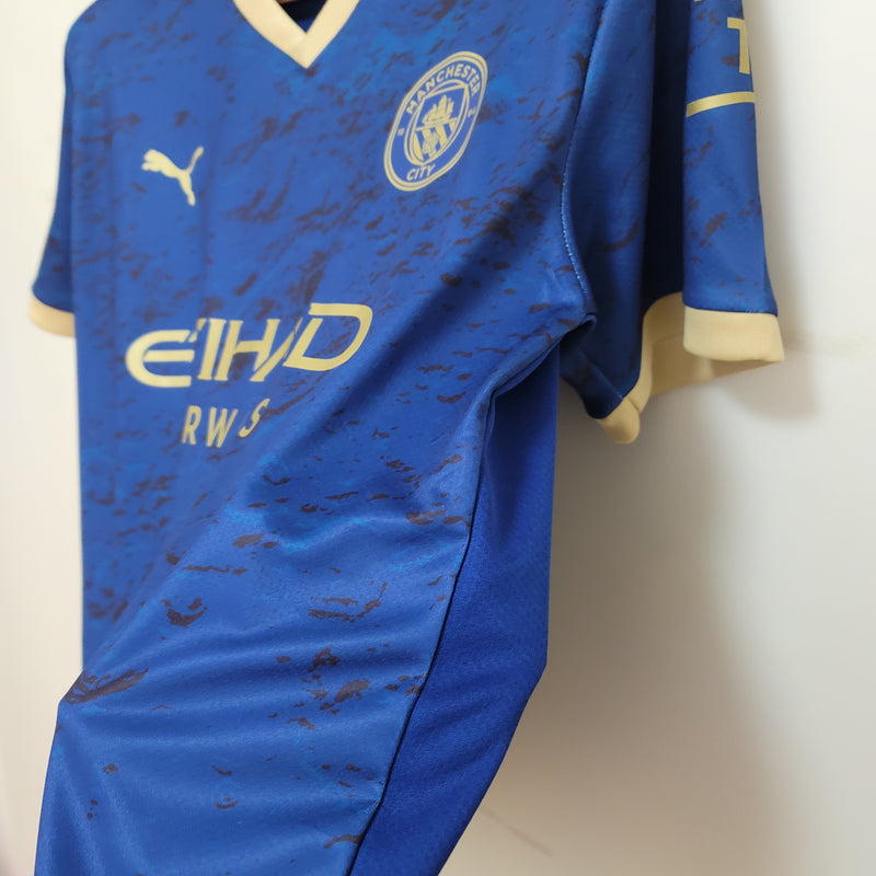 Camisa do Manchester City Edição Especial 23/24 Torcedor Azul