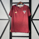 Camisa do São Paulo Treino 25/26 Torcedor Vermelha