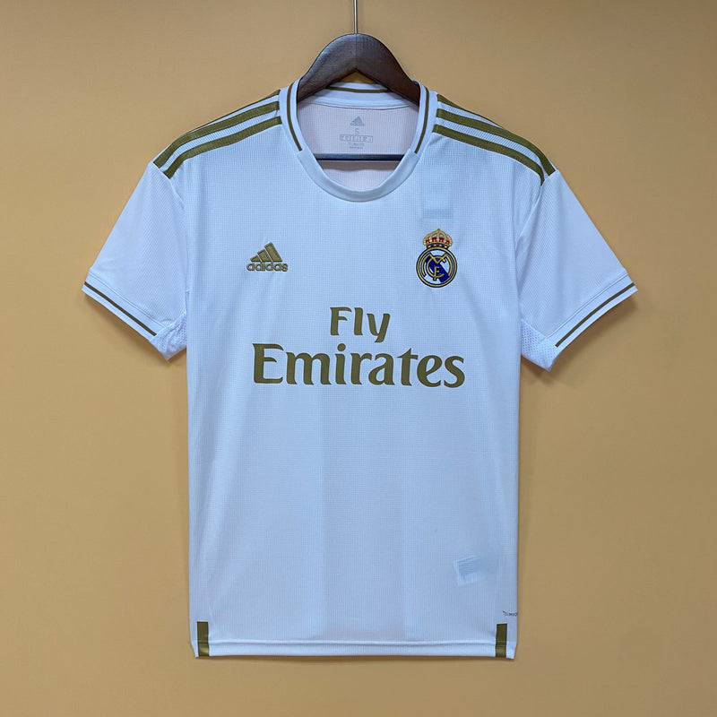 Camisa do Real Madrid I 19/20 Torcedor Branca