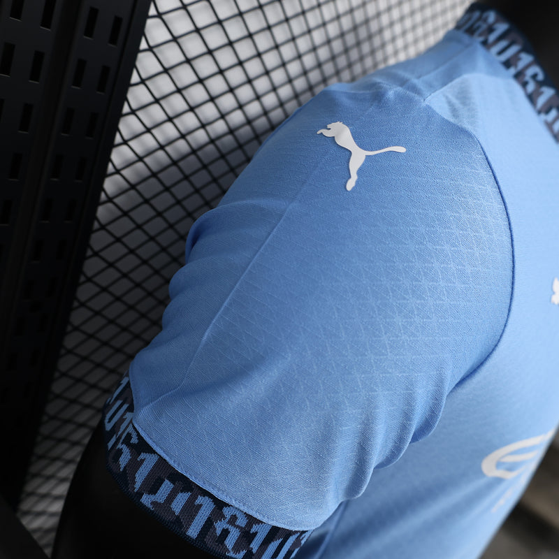 Camisa do Manchester City I 24/25 JOGADOR Azul
