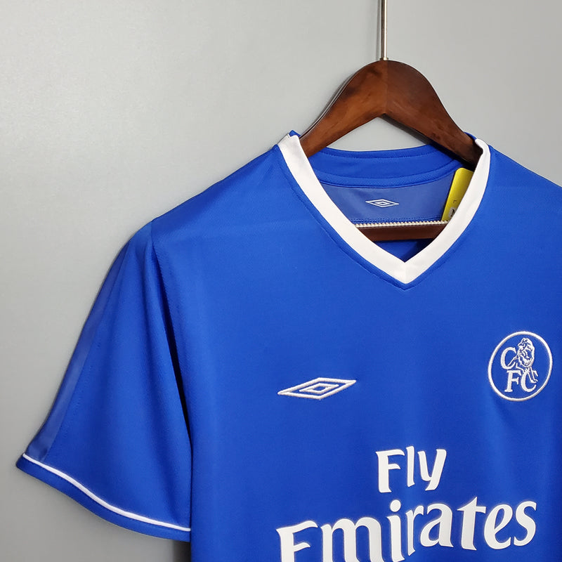 Camisa do Chelsea I 03/04 Torcedor RETRO