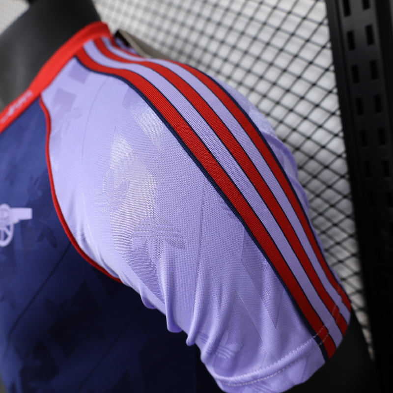 Camisa do Arsenal Edição Especial 24/25 JOGADOR Roxa