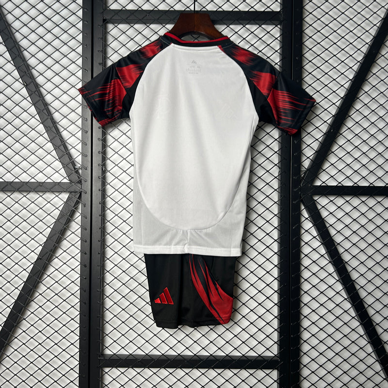 Kit infantil do Flamengo II 25/26 Torcedor Branco