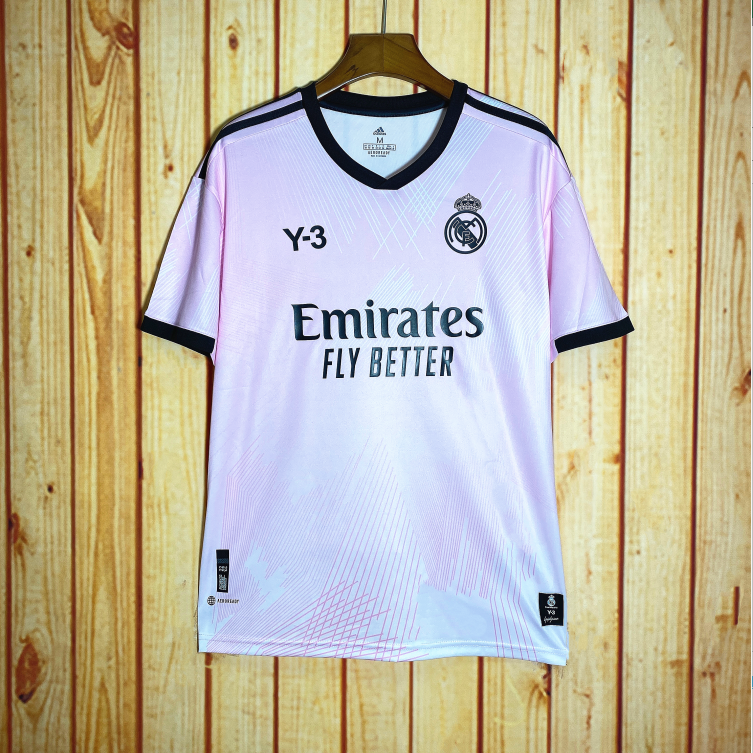 Camisa do Real Madrid Y3 22/23 Rosa