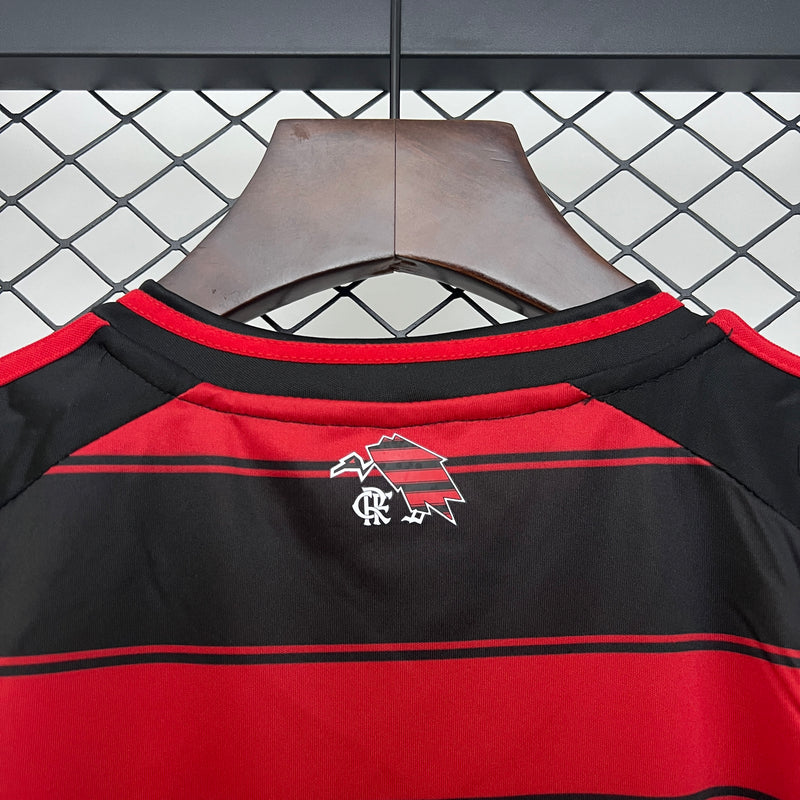 Kit infantil do Flamengo I 25/26 Torcedor Regata