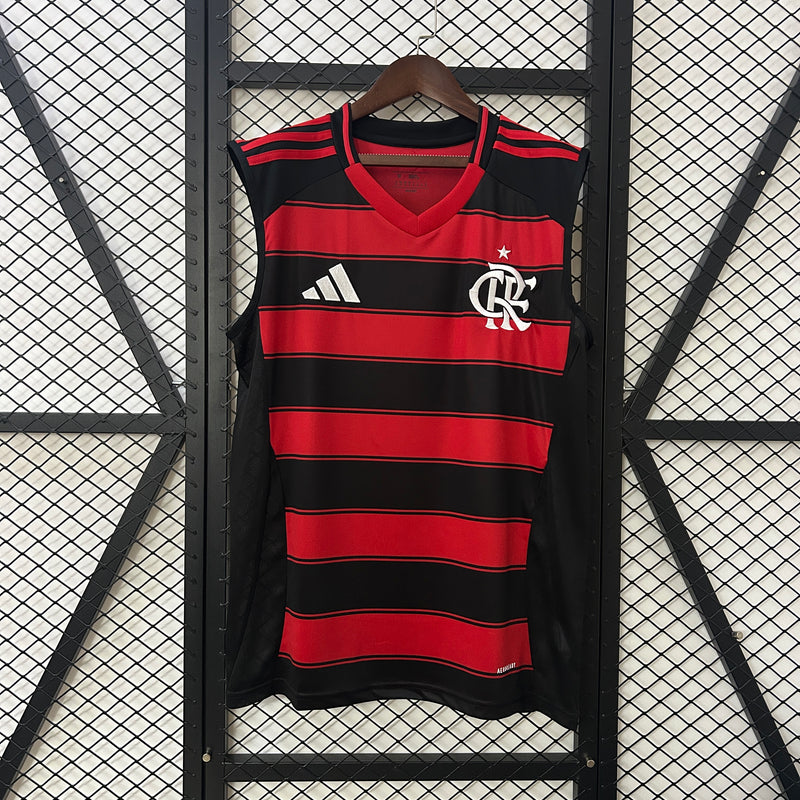 Camisa Regata do Flamengo I 25/26 Torcedor Vermelho e Preto