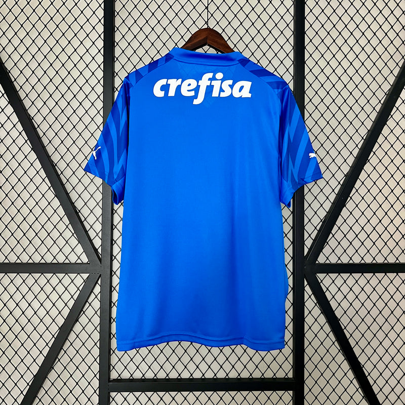 Camisa do Palmeiras Goleiro 24/25 Torcedor Azul
